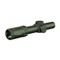 Lunette de visée tactique haute définition T-eagle EOX1.2-6X24IR, compacte en aluminium, optique SFP rouge et verte, 30 mm
