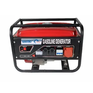 WD2500-E 2200W 4 stroke kerosene electronic gasoline 168 engine generator 5.5hp gasoline engine