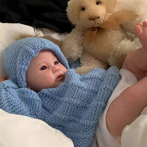 Poupée réaliste en silicone NPK Reborn Doll de 50 cm pour enfants de 4 à 6 ans - Product Image 4