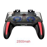 Manette de jeu JoyStick H10 avec accessoires de refroidissement à double ventilateur Contrôleur de jeu pour jeux sur smartphone
