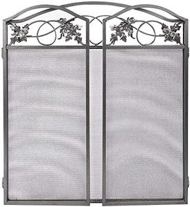 59X29in interior 3 Panel de Metal chispas chimenea paneles chimenea pantalla con cubierta de malla de fuego lugar <span class=keywords><strong>cerca</strong></span>. - Product Image 3