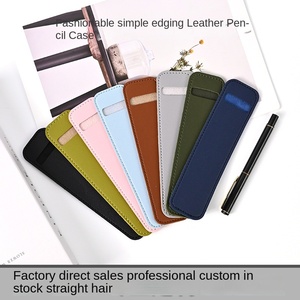 حافظة أقلام إبداعية متعددة الألوان قابلة للتخصيص، مقاومة للسقوط، حافظة أقلام للأعمال، هدية مدرسية جديدة من يشان كالتشر 17.5×4.5 سم - Product Image 3