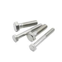 Baut Kepala Heksagonal Baja Tahan Karat M12 Din933 Baut dan Mur Heksagonal 18x 80mm 8.8 Baut Kepala Heksagonal