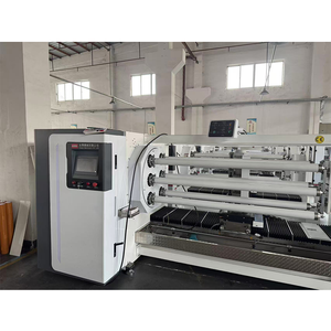 Cortadora de Cinta Automática de Seis Husillos para Trabajo Continuo con Panel Táctil PLC y Enfriamiento por Pulverización de Aceite de Silicona para Cintas Adhesivas Pequeñas - Product Image 1