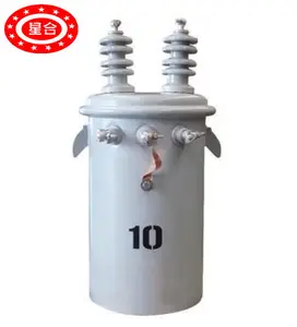 Customized high quality single phase 10kv 25 kva Rod installation of oil-immersed power transformer