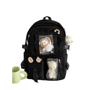 Mochila Kawaii, Mochila Linda para Adolescentes, Mochila Escolar para Niñas, Bolsa para Libros, Mochila de Viaje de Gran Capacidad, Mochila Escolar Estética de Lona - Product Image 5