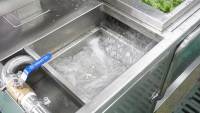 Flip Type Air Bubble Pomme de terre Tomate Légumes à feuilles Fruits Poisson Lavage Machine de nettoyage avec vidange Laveuse Réservoir