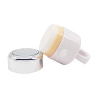 Masseur vibrant électrique portable Amily avec tête remplaçable, sans traces de poudre, pour le maquillage et la beauté