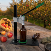 Capsuleuse manuelle à levier pour bouteilles de bière, machine à capsuler les bouteilles de bière artisanale, équipement de brassage