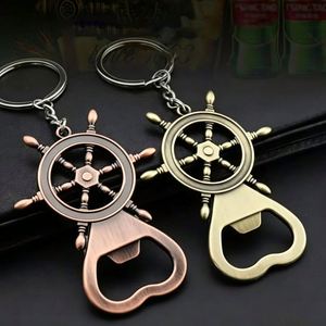 Porte-clés décapsuleur multifonctionnel en métal, avec logo personnalisé en 3D, idéal pour la promotion publicitaire et les petits cadeaux. - Product Image 2