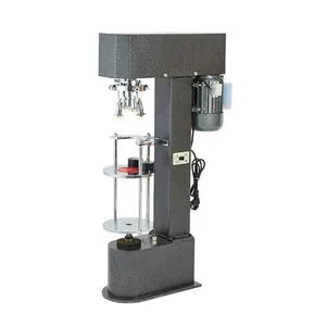 Полуавтоматическая машина для запечатывания металлических колпачков стеклянных пивных бутылок