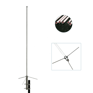 Antenne de station de base VHF omnidirectionnelle en fibre de verre pour bande aérienne 115-174 MHz BC100S - Product Image 1