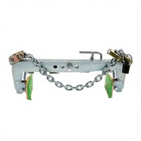 Pince de levage de pierres réglable de type chaîne |   Verrou anti-chute, chaîne en acier G80 pour granit et marbre