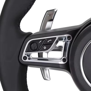 Volant de voiture sport en cuir JIANSHAN Cayman 991 911 992 718 918 Accessoires - Product Image 5
