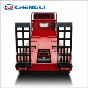 Camion plateau CLW 8X4, camion de transport d'équipement, camion de transport à plateau avec 32 places °   Angle de départ - Product Image 6