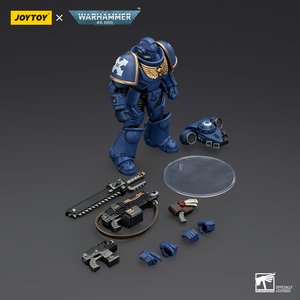 Joytoy 1/18แอคชั่นฟิกเกอร์สำหรับ Warhammer 40K Space marines ultramarines outriders Brother catonus JT2825 - Product Image 6