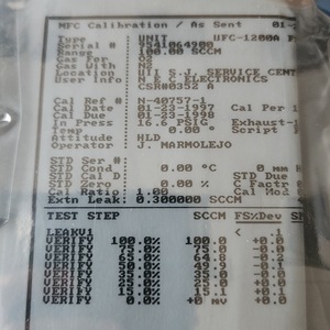 Contrôleur de débit massique 500 Sccm N2, équipement d'automatisation industrielle haute performance - Product Image 3