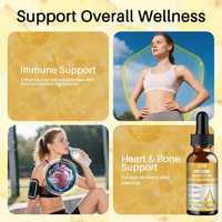 Gouttes liquides de Quercétine liposomale, Quercétine, Bromélaïne, Baies de sureau, Vitamine C, Zinc – Complément pour le cœur et les os