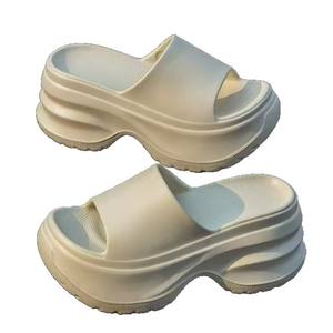 Women Platform <b>Slides</b> EVA Open Toe 8cm Height Increasing Summer Sandals for Adults - Product Image 5
