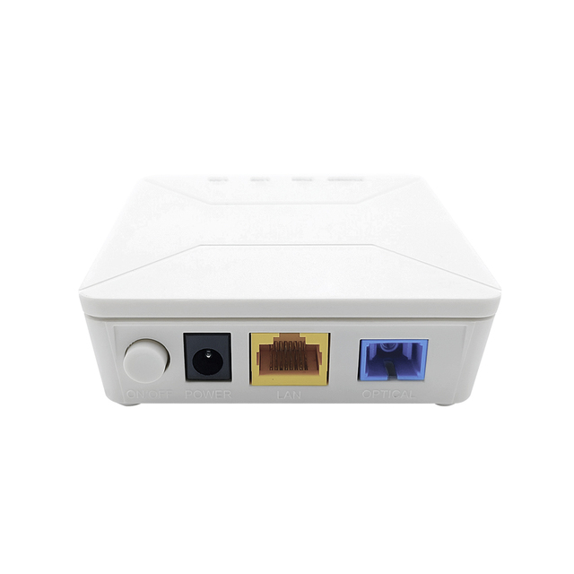 Budget ZC-501 XPON ONU 1GE Port RTL Chip GPON EPON Auto Bridge Mode FTTH Modem No WiFi