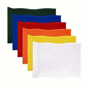 Bandera de Golf Personalizada de Poliéster de Alta Calidad, Impresión a Doble Cara con Tubo, Bandera de Práctica de Golf para Exteriores, Mini Banderas de Golf con Asta - Product Image 1