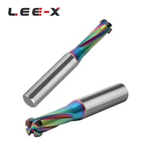 Fresa de rosca multifunción con orificio inferior libre de acero de tungsteno, cortador M1.6 M2 M2.5 <span class=keywords><strong>M3</strong></span> M4 M5 M6 M8, extremo de rosca colorido mil - Product Image 3