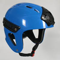 ANTMAX CE EN 1385 Casque de sauvetage en kayak d'eau vive multicolore Casque de sports nautiques intégral avec rails Seiches séchées