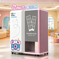 Photomaton portable DSLR pour usage extérieur en libre-service, idéal pour les magasins, les rues et les lieux de divertissement