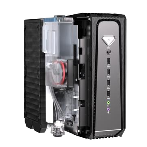 Mini PC de jeu puissant et performant avec processeur de 12e, 13e et 14e génération, carte graphique RTX 4070 12 Go, prise en charge de 2 x DDR5, 96 Go, boîtier refroidi par eau, DX1 - Product Image 6