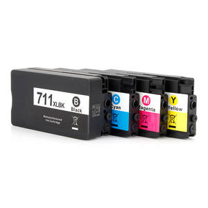 Cartucho de Tinta Hp 711 Xlbk Compatible Negro Remanufacturado para Impresión Digital - Product Image 3