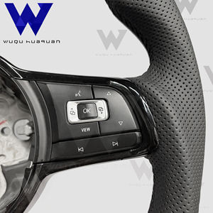 Volante con Luz LED Integrada, Fabricado en Fibra de Carbono Semi-Procesada, Apto para Modificación Masiva, Compatible con Golf y Polo - Product Image 5