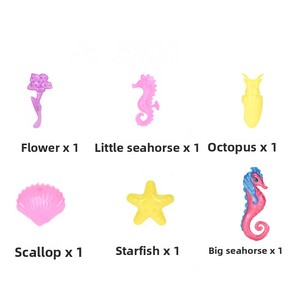 Muñeca Sirena <span class=keywords><strong>Grande</strong></span> de 14 Pulgadas, Muñeca Sirena Pequeña con Articulaciones Móviles, Juguete de Princesa Pequeña, Mini Muñecas Sirena de Plástico para Niñas, Regalo - Product Image 5
