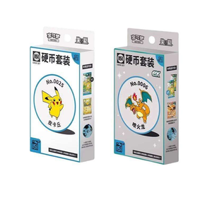 Venta al por mayor genuino chino Pokemoned 151 serie Hope juegos de monedas tarjeta coleccionable Superior misterio tarjetas regalo coleccionables - Product Image 3