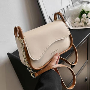 Nuevo Bolso de Mano Pequeño Cuadrado de PU de Alta Calidad, Estilo Urbano Sencillo, de Moda, Versátil, con Correa Cruzada y Asa para Hombro - Product Image 3