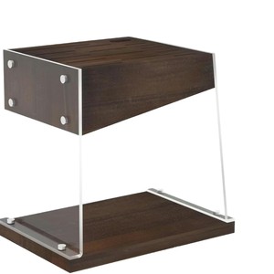 Wooden Knife <b>Block</b> 7Pcs <b>Acrylic</b> Base Desktop Storage Rack Kitchen Knife Organizer - Product Image 2