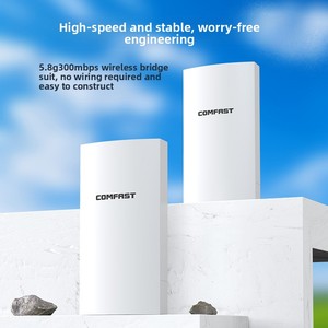 COMFAST CF-E113Av2 Set Bridge CPE Wireless 3KM 300M per Uso Esterno con 0 Porte LAN e Senza Funzione Modem - Product Image 2