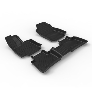 พรมปูพื้นรถกันน้ำสำหรับ Lexus RX RX450HL ES ES300h 2016-2026อุปกรณ์เ<span class=keywords><strong>ส</strong></span>ริมรองเท้า<span class=keywords><strong>ส</strong></span>ีดำสีแดง - Product Image 1