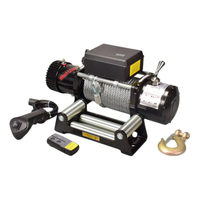 Cabrestante Eléctrico de Gran Venta 12V 24V 4x4 para Rescate Todoterreno y Tracción