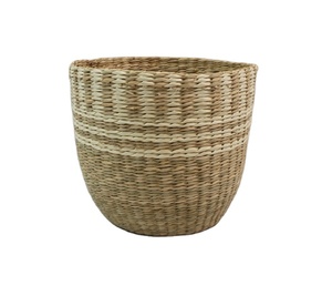 Cesta de Almacenamiento de Jacinto de Agua Ecológica de Nuevo Diseño con Función Multifuncional Moderna para Almacenamiento de Juguetes y Libros, Uso Doméstico en la Sala de Estar - Product Image 2