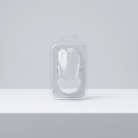 Emballage de vente au détail personnalisé en blister pour souris, blister transparent en PET pour accessoires d'appareils électroniques de bureau