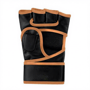Guantes de MMA Hechos a Medida, Guantes de Entrenamiento de Cuero para Combate y Sparring, Logotipo Personalizado, Cordones en la Muñeca, Personalización de Color Disponible - Product Image 1