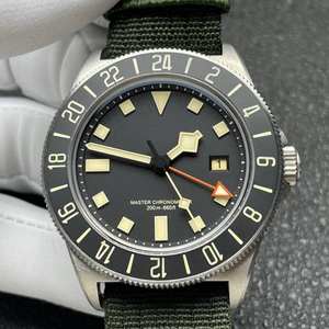 Reloj de Lujo de Alta Calidad, Mecánico, 42 mm, Resistente al Agua, Caja de Acero Inoxidable, Movimiento ETA 2836, Bisel de Cerámica para Buceo, GMT, Pelagosy - Product Image 3