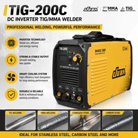 Certifications de qualité, service professionnel, nouveau soudeur TIG/MMA JUBA TIG-200C 230v 6.3kva DC Inverter, acier inoxydable, acier au carbone