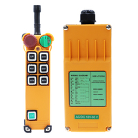 Control remoto inalámbrico inteligente para máquina CNC, Radio industrial de doble velocidad de fuerte penetración, venta al por mayor de fábrica de la fábrica de La F24-6D