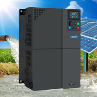 Variateur de fréquence solaire MPPT 220V 4KW monophasé/triphasé avec entrée CC pour pompe à eau solaire et système d'irrigation