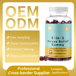 Capsules OEM ODM Maca Ashwagandha pour le soulagement du stress et le soutien immunitaire, antioxydant efficace, bonbons énergétiques pour adultes - Product Image 2
