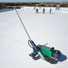 Prix de gros Nouvelle machine à souder LDW3400 pour toiture, outil de soudage pour membrane de toiture TPO PVC, machine à souder les polymères - Product Image 4