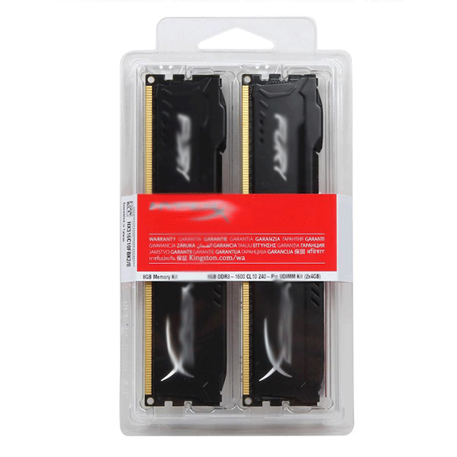 Memoria DDR3 RAM 8GB (2x4GB) 16GB(2x8GB)Kit 1866MHz 1600MHz 1333MHz Desktop RAMs 240Pins 1.5V DIMM PC3-12800 Hyper X Fury Memory