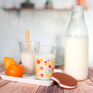 Más vendidos 350Ml 500Ml 1 litro sin plomo vidrio agua Jarra <span class=keywords><strong>Weck</strong></span> jugo tarro botellas de leche con tapas - Product Image 5