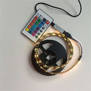 Televisione TV Schermo Del Computer Decorazione di Telecomando di RGB Usb Alimentato Condotto La <span class=keywords><strong>Striscia</strong></span> - Product Image 5